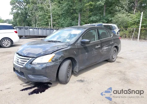 2014 Nissan Sentra S/Sv/Sr/Sl from USA, damaged, VIN 1N4AB7AP7EN854471